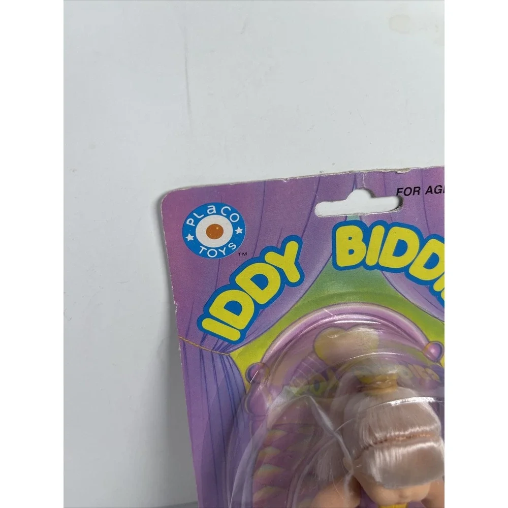 Placo Toys Iddy Biddies Sally Doll 1980s Vintage NIP 3050 Girls Toy HTF RARE Fun